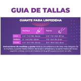 Guante para Linfedema Firme Compresión 20-30 mmHg Color Beige - GD
